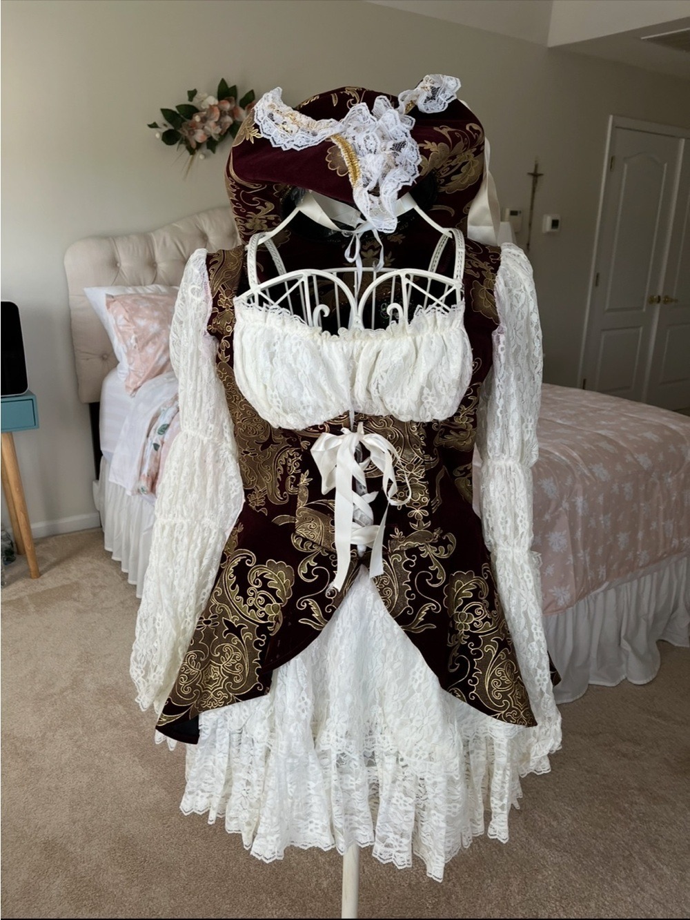 Charades Lacy Pirate Lady Costume